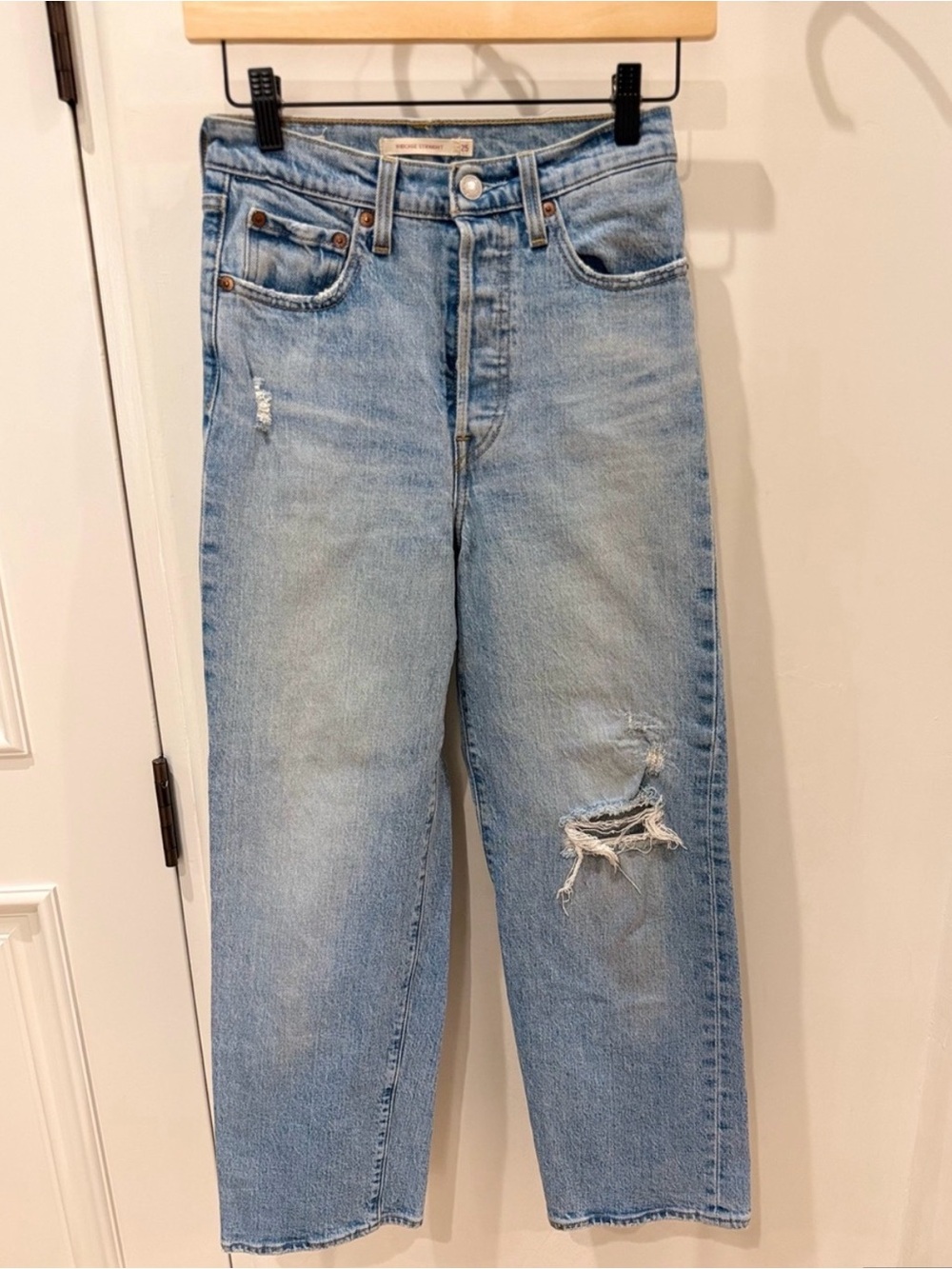 Levi's Light Blue Straight Leg Women's Jeans